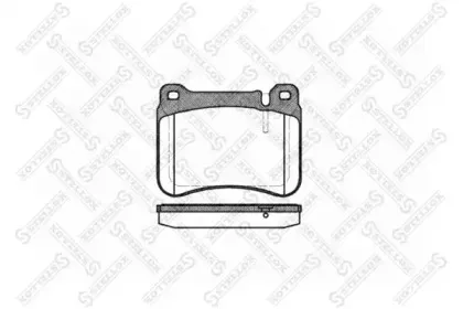 Комплект тормозных колодок, дисковый тормоз STELLOX купить